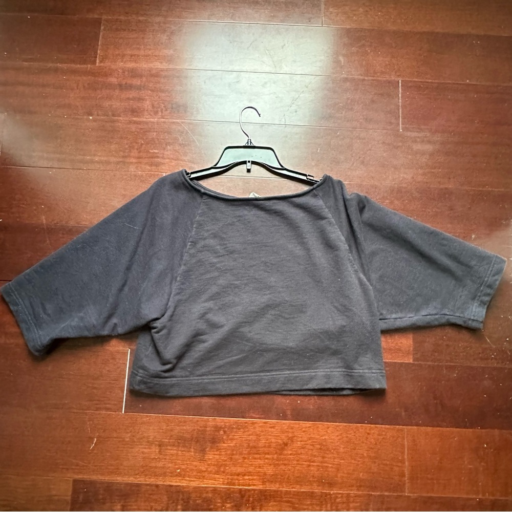 Ilana Kohn Cropped Boxy Terry Top